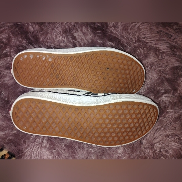 Men's Checkered Slip-On Vans - Picture 5 of 6